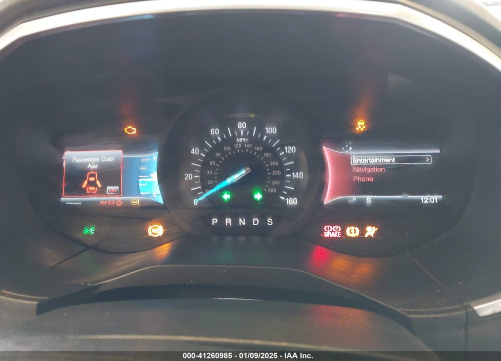2016 FORD EDGE TITANIUM VIN: 2FMPK4K9XGBB82628
