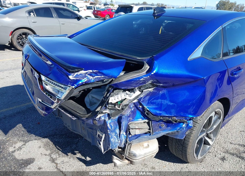 2021 HONDA ACCORD VIN: 1HGCV1F30MA112627