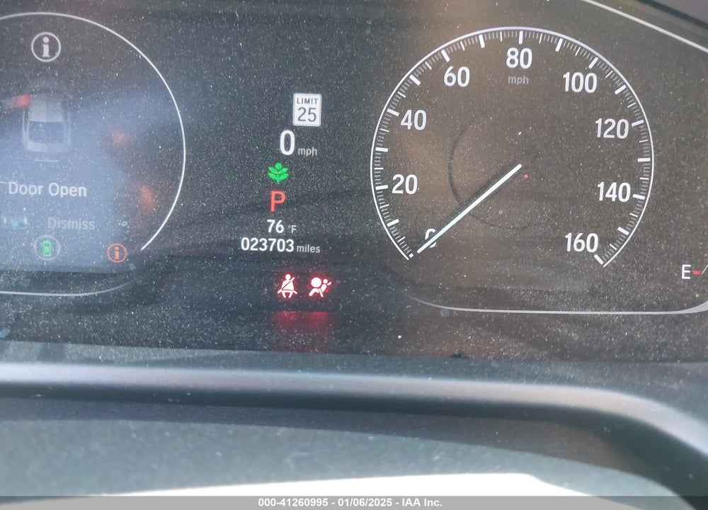2021 HONDA ACCORD VIN: 1HGCV1F30MA112627