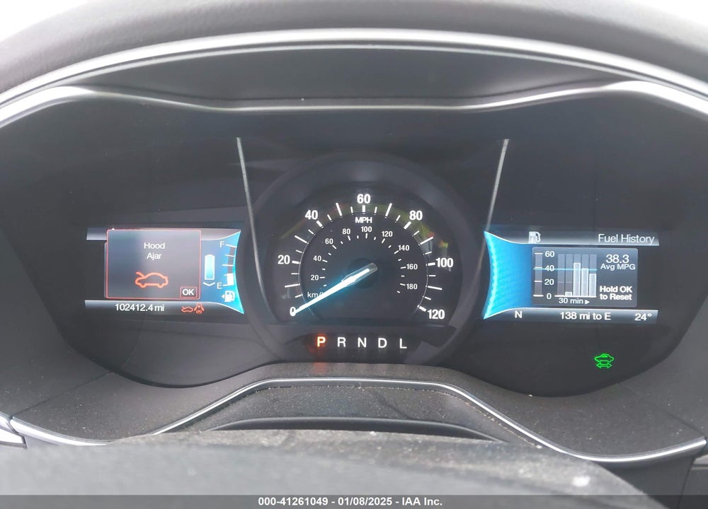 2015 FORD FUSION HYBRID VIN: 3FA6P0LU7FR247843