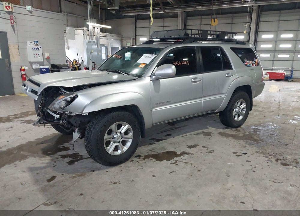 2005 TOYOTA 4RUNNER LIMITED V6 VIN: JTEBU17R758041396