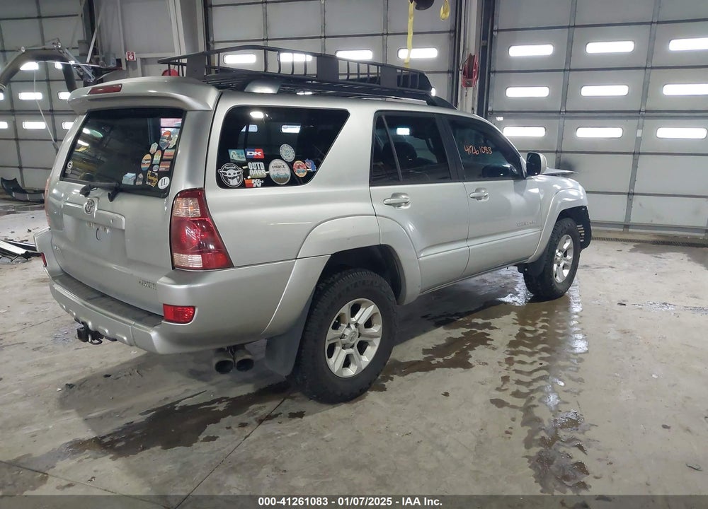2005 TOYOTA 4RUNNER LIMITED V6 VIN: JTEBU17R758041396