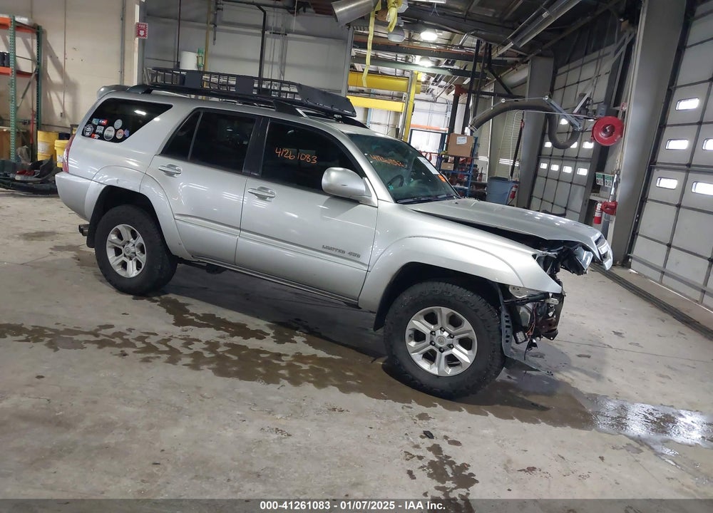 2005 TOYOTA 4RUNNER LIMITED V6 VIN: JTEBU17R758041396