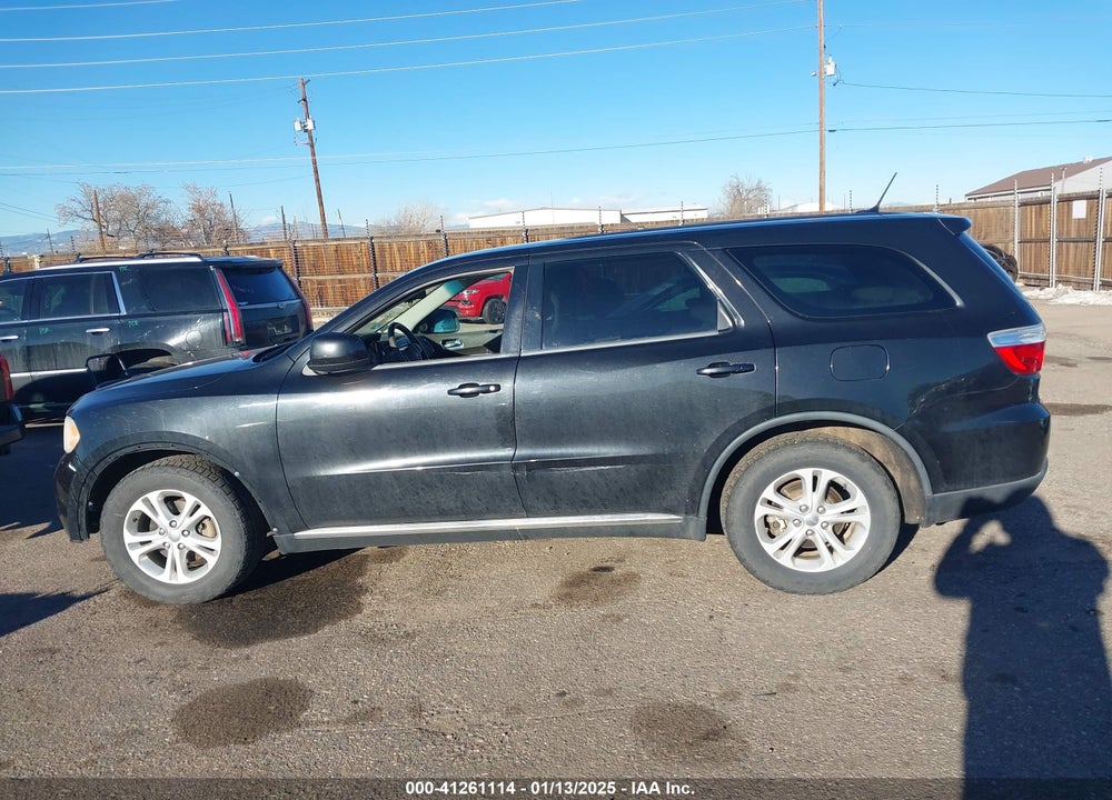 2013 DODGE DURANGO SXT VIN: 1C4RDJAG8DC617731