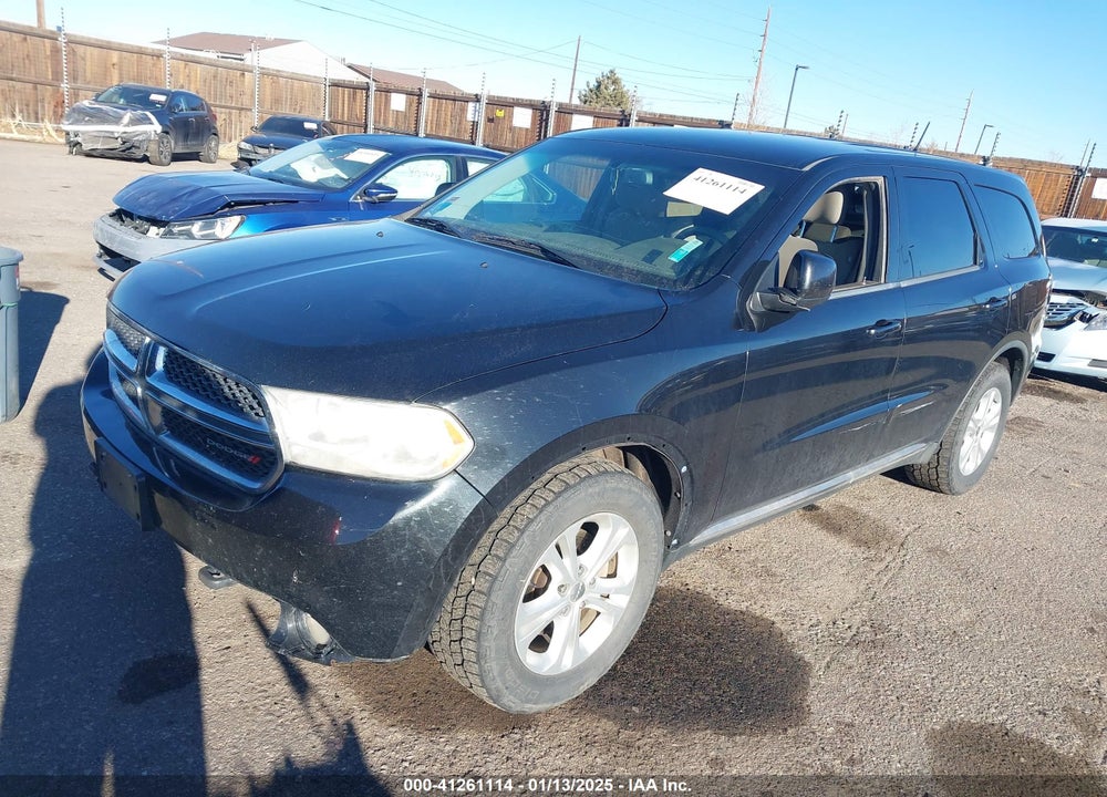 2013 DODGE DURANGO SXT VIN: 1C4RDJAG8DC617731