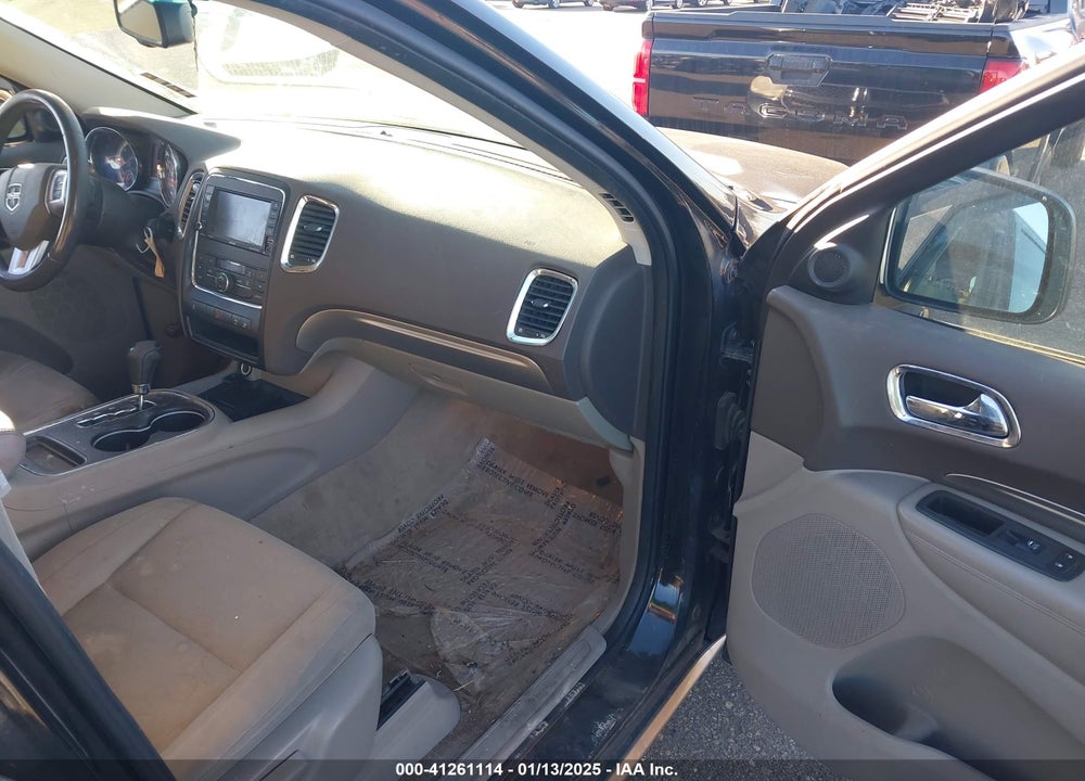 2013 DODGE DURANGO SXT VIN: 1C4RDJAG8DC617731