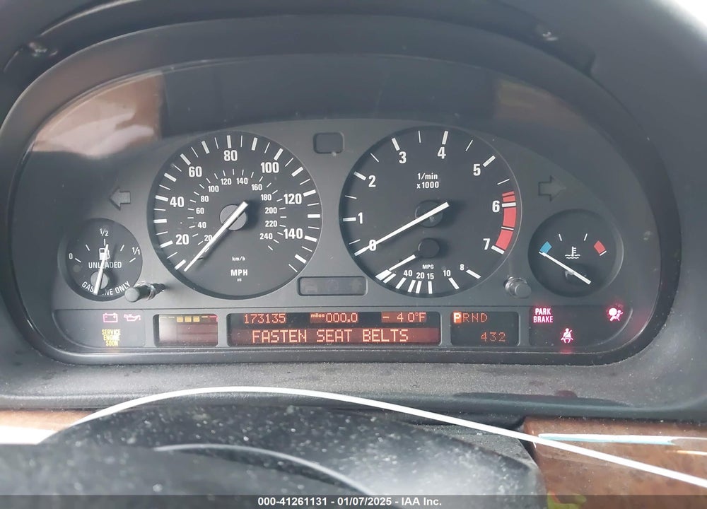2001 BMW 740IL VIN: WBAGH83451DP32054