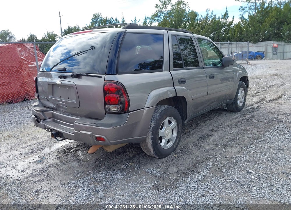 2006 CHEVROLET TRAILBLAZER LS/LT VIN: 1GNDS13SX6Z162639