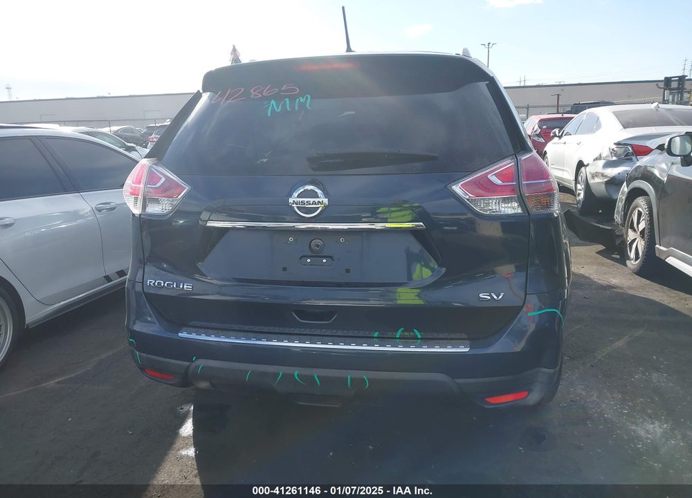 2016 NISSAN ROGUE SV VIN: 5N1AT2MN4GC919436