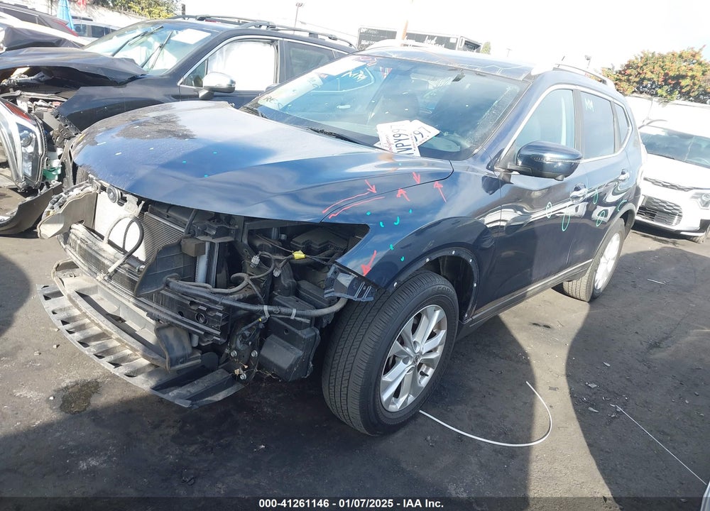 2016 NISSAN ROGUE SV VIN: 5N1AT2MN4GC919436