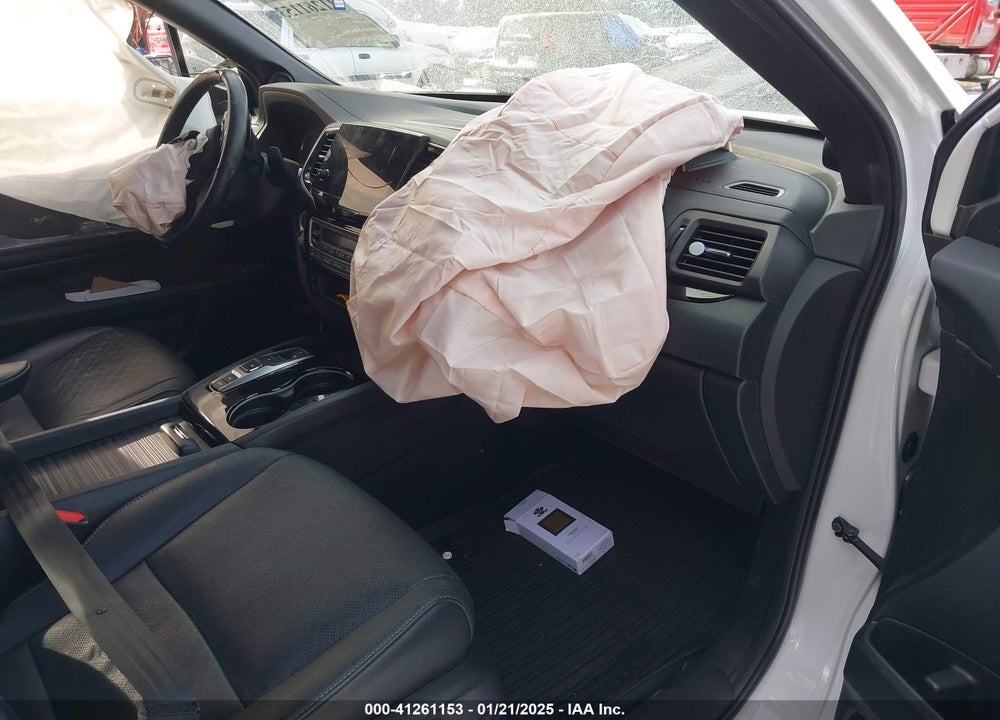 2021 HONDA PASSPORT AWD ELITE VIN: 5FNYF8H05MB037296