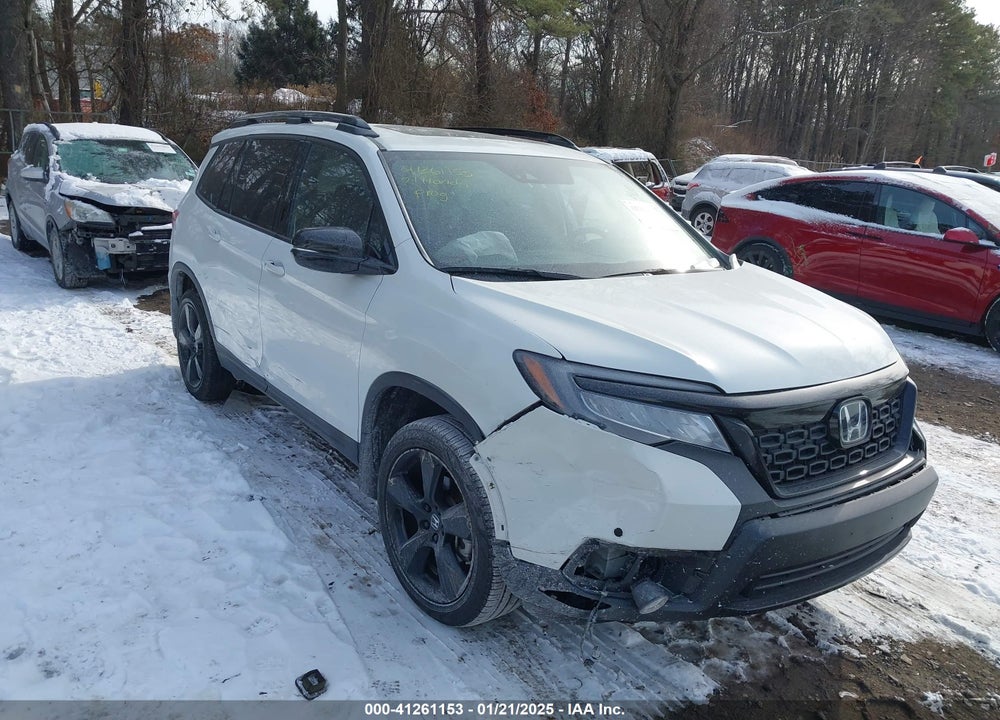 2021 HONDA PASSPORT AWD ELITE VIN: 5FNYF8H05MB037296