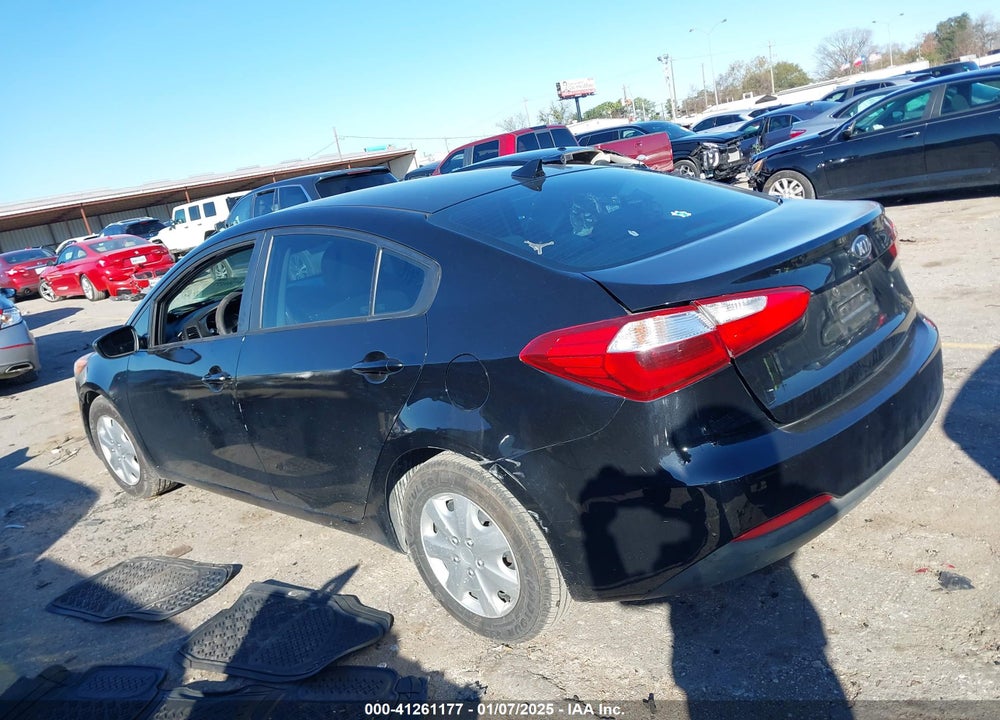 2016 KIA FORTE LX VIN: KNAFK4A68G5468664