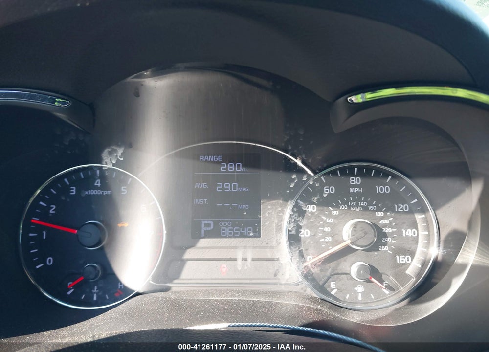 2016 KIA FORTE LX VIN: KNAFK4A68G5468664