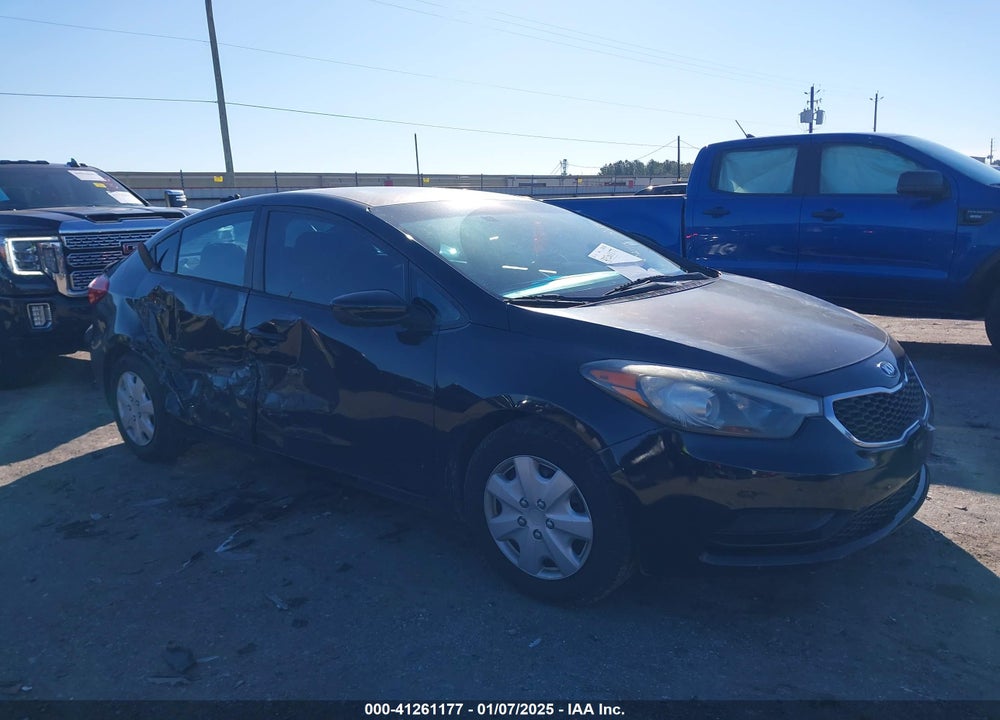 2016 KIA FORTE LX VIN: KNAFK4A68G5468664