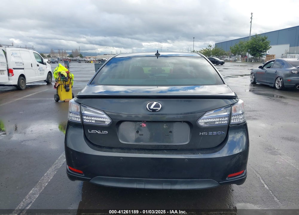 2010 LEXUS HS 250H PREMIUM VIN: JTHBB1BAXA2012322