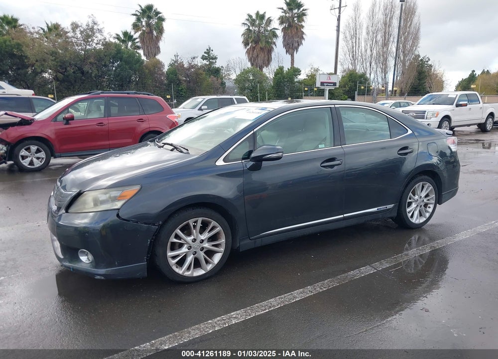 2010 LEXUS HS 250H PREMIUM VIN: JTHBB1BAXA2012322