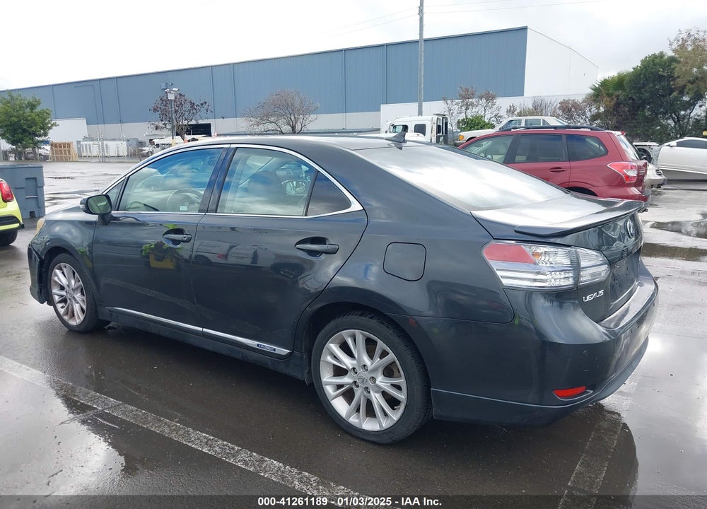 2010 LEXUS HS 250H PREMIUM VIN: JTHBB1BAXA2012322