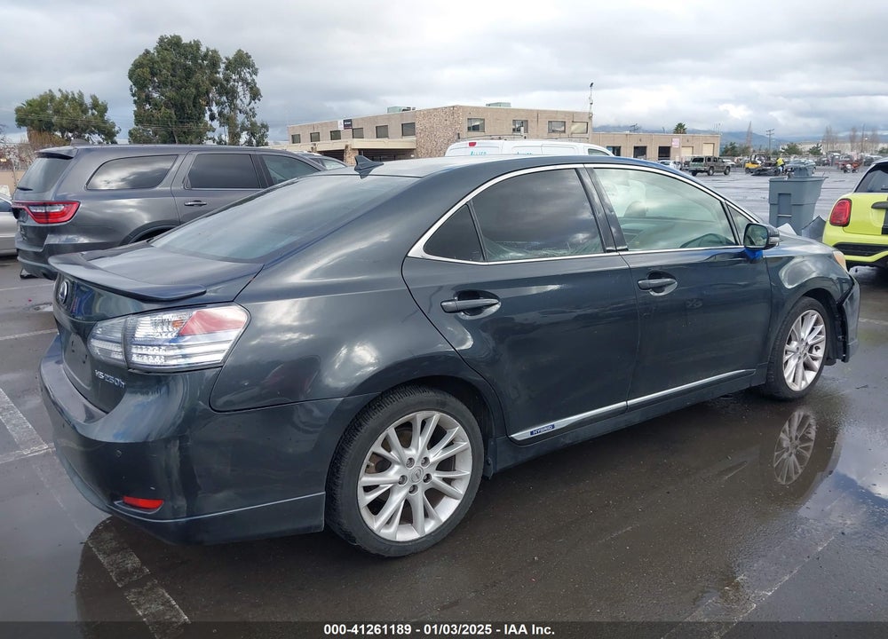 2010 LEXUS HS 250H PREMIUM VIN: JTHBB1BAXA2012322