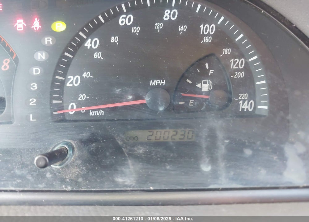 2003 TOYOTA CAMRY LE V6 VIN: 4T1BF32K23U563230