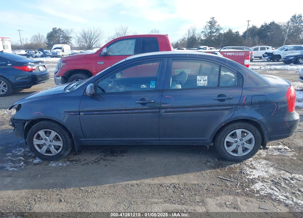2008 HYUNDAI ACCENT VIN: KMHCN46C38U232647