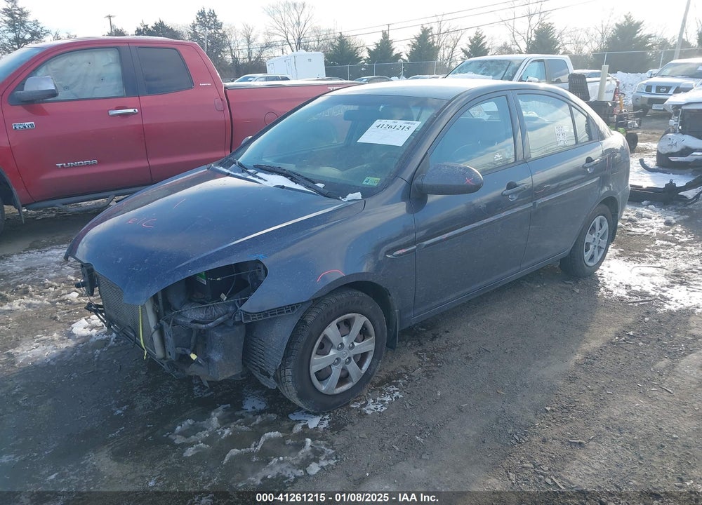 2008 HYUNDAI ACCENT VIN: KMHCN46C38U232647
