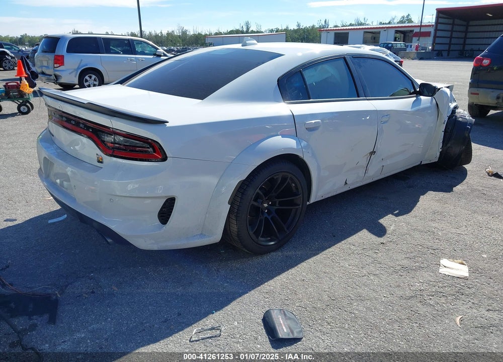 2023 DODGE CHARGER SCAT PACK WIDEBODY VIN: 2C3CDXGJXPH643474