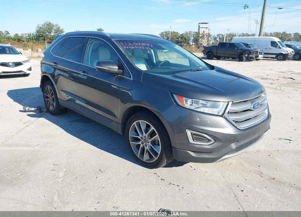 2018 FORD EDGE TITANIUM VIN: 2FMPK3K9XJBC42764
