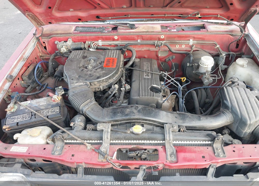 1993 NISSAN TRUCK SHORT WHEELBASE VIN: 1N6SD11Y6PC370494