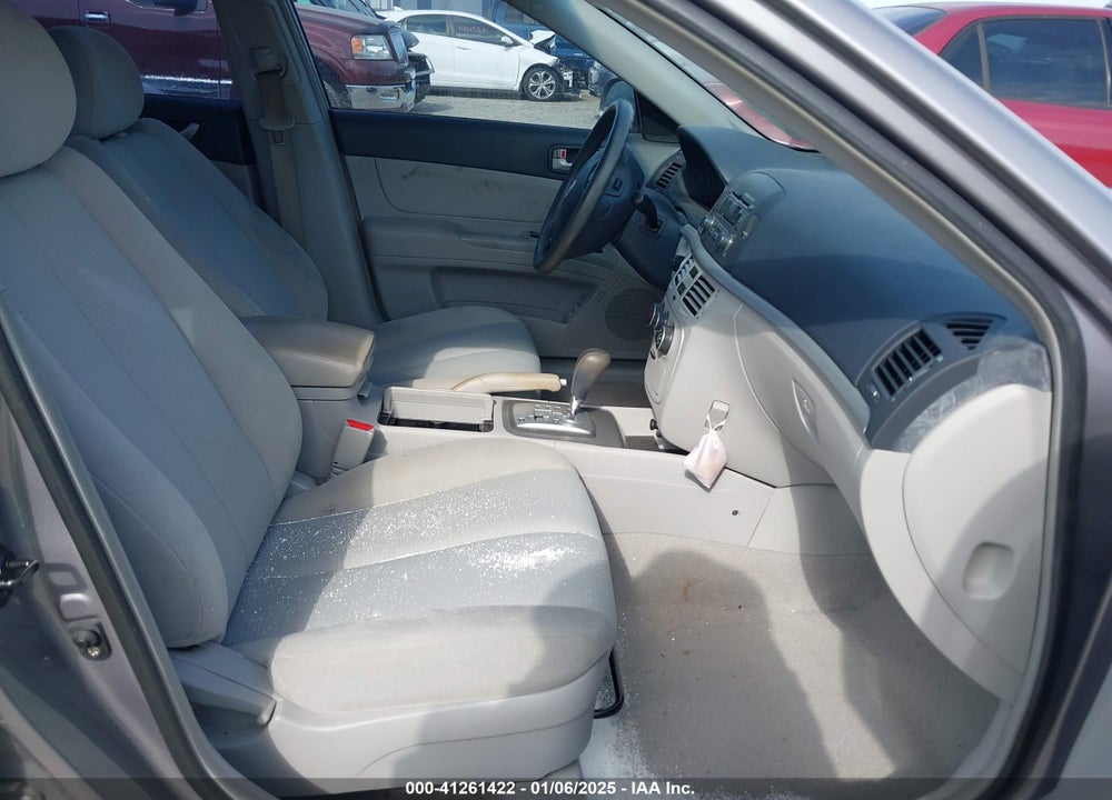 2008 HYUNDAI SONATA GLS VIN: 5NPET46C48H382618