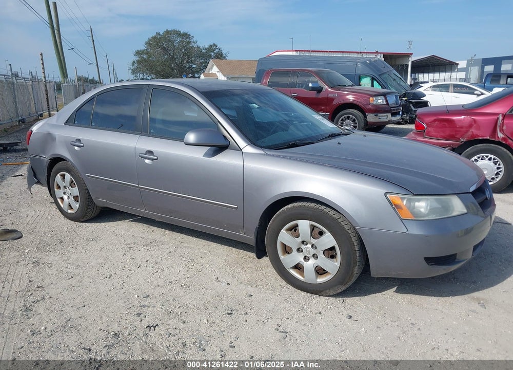 2008 HYUNDAI SONATA GLS VIN: 5NPET46C48H382618