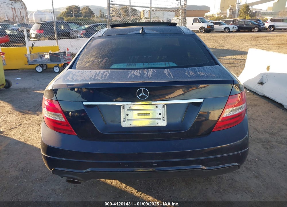 2012 MERCEDES-BENZ C 250 VIN: WDDGJ4HB6CF802102