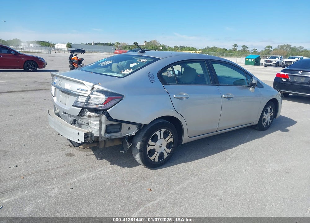 2014 HONDA CIVIC HYBRID VIN: 19XFB4F23EE001744