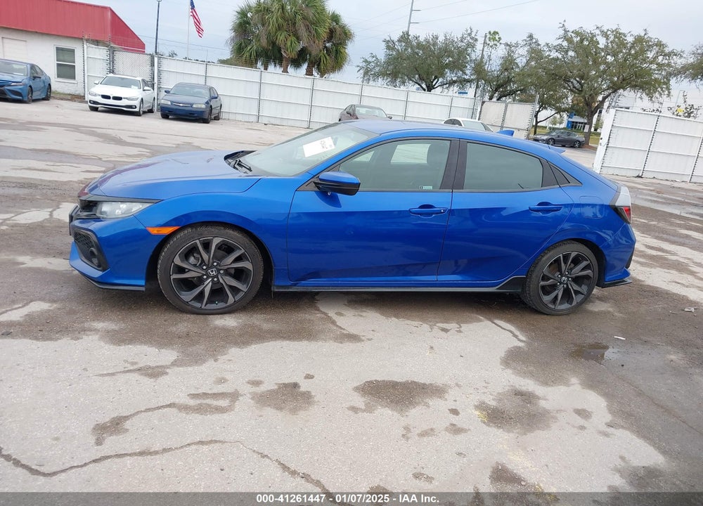 2019 HONDA CIVIC SPORT VIN: SHHFK7H40KU422311