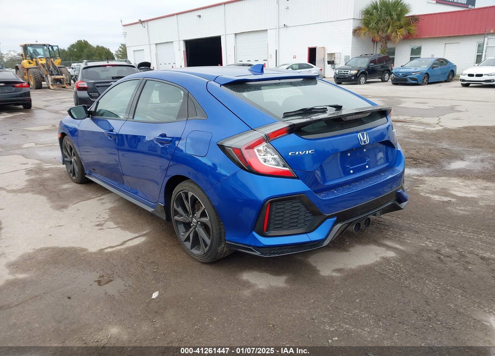 2019 HONDA CIVIC SPORT VIN: SHHFK7H40KU422311