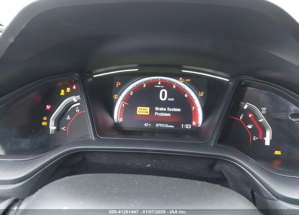 2019 HONDA CIVIC SPORT VIN: SHHFK7H40KU422311