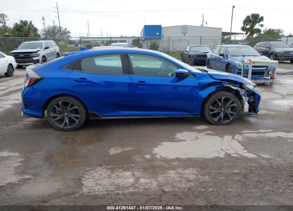 2019 HONDA CIVIC SPORT VIN: SHHFK7H40KU422311