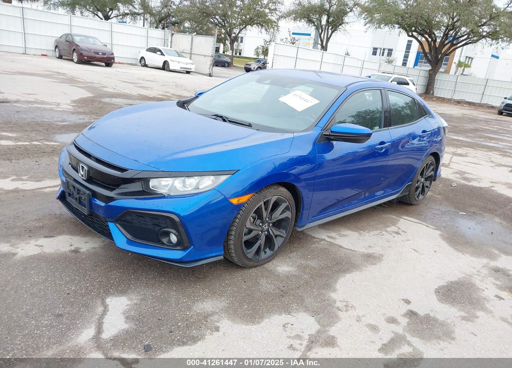 2019 HONDA CIVIC SPORT VIN: SHHFK7H40KU422311