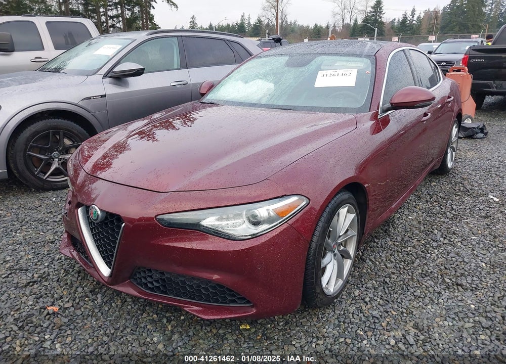 2017 ALFA ROMEO GIULIA VIN: ZARFAEBN6H7559929