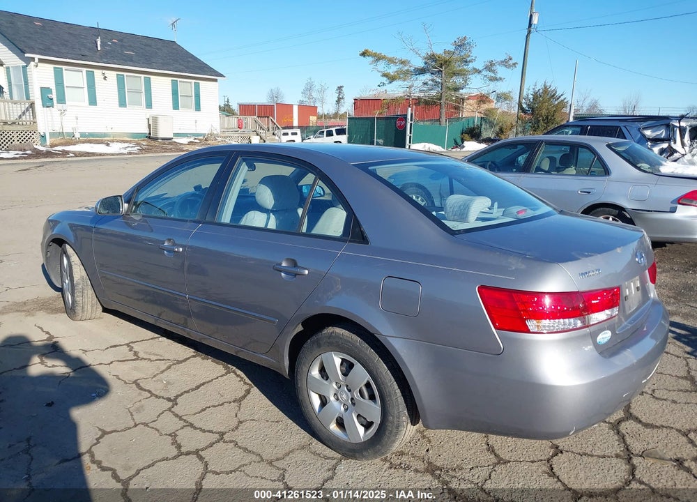 2007 HYUNDAI SONATA VIN: 5NPET46C87H180380