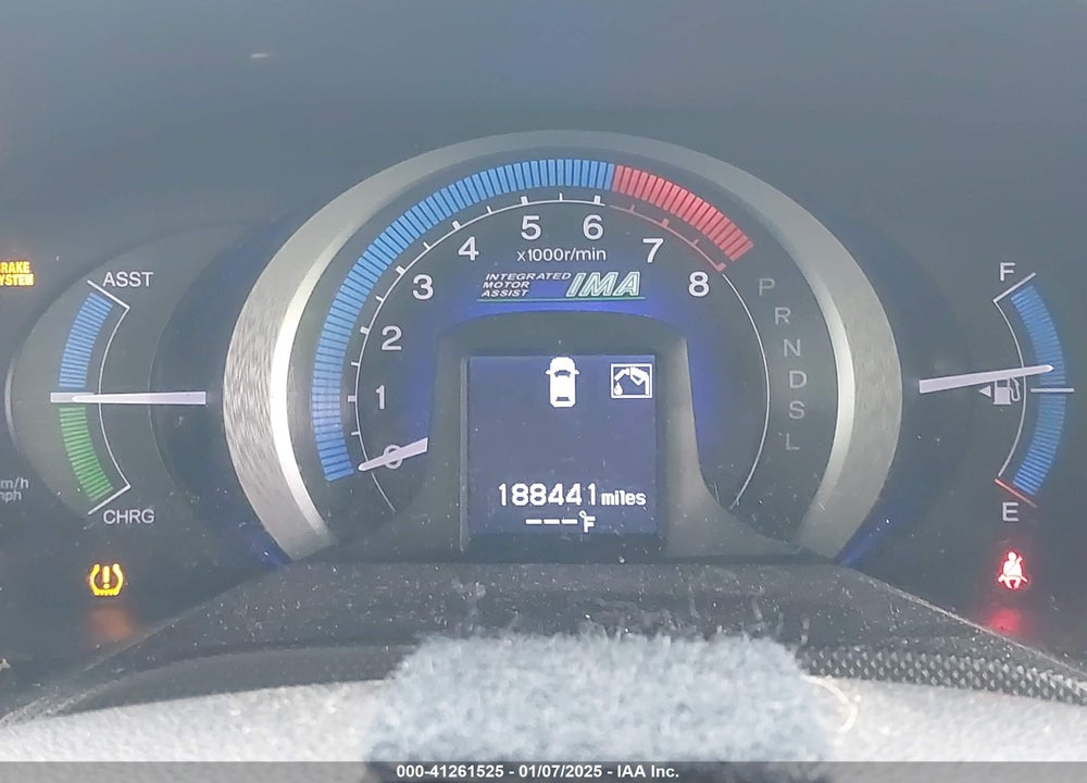 2011 HONDA INSIGHT LX VIN: JHMZE2H50BS009095