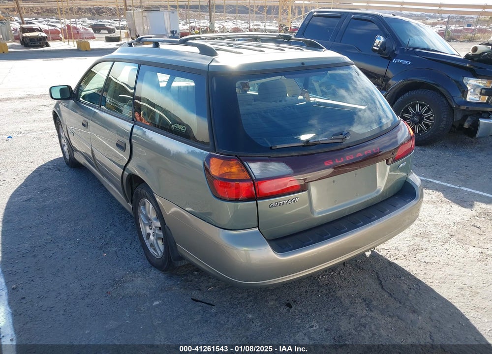 2004 SUBARU LEGACY OUTBACK AWP VIN: 4S3BH675647644248