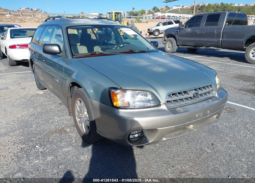 2004 SUBARU LEGACY OUTBACK AWP VIN: 4S3BH675647644248