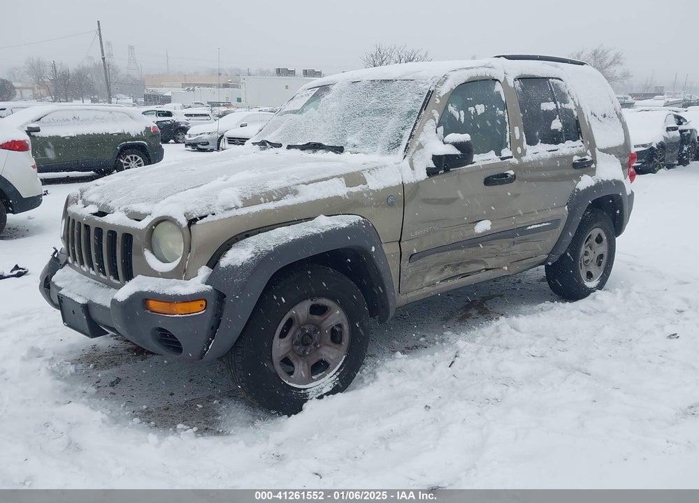 2004 JEEP LIBERTY SPORT VIN: 1J4GL48K54W151416