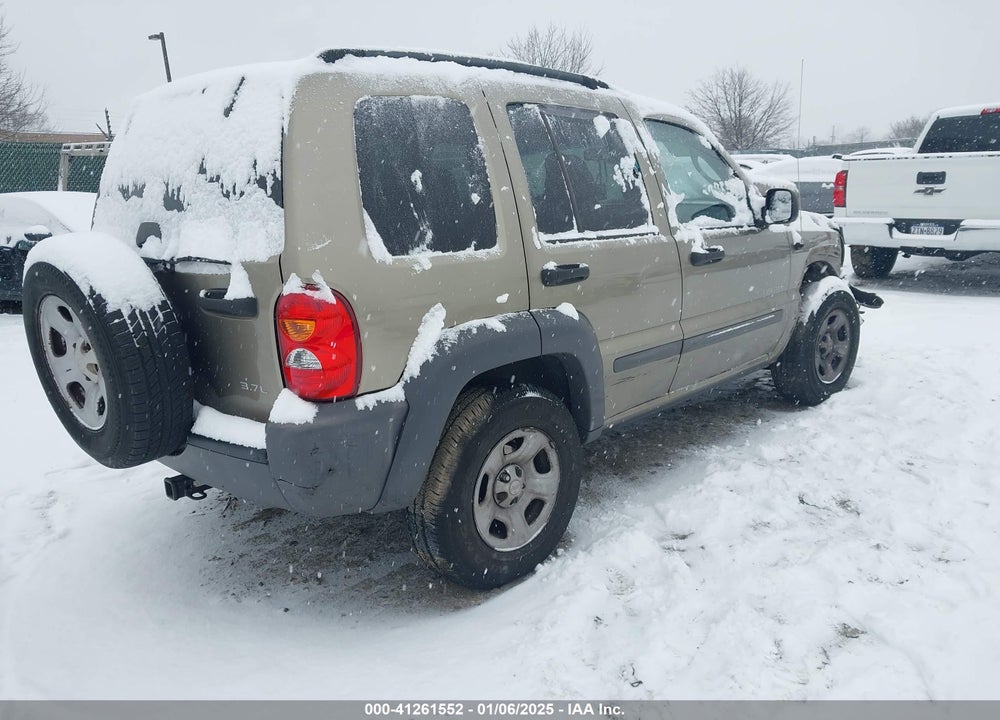2004 JEEP LIBERTY SPORT VIN: 1J4GL48K54W151416