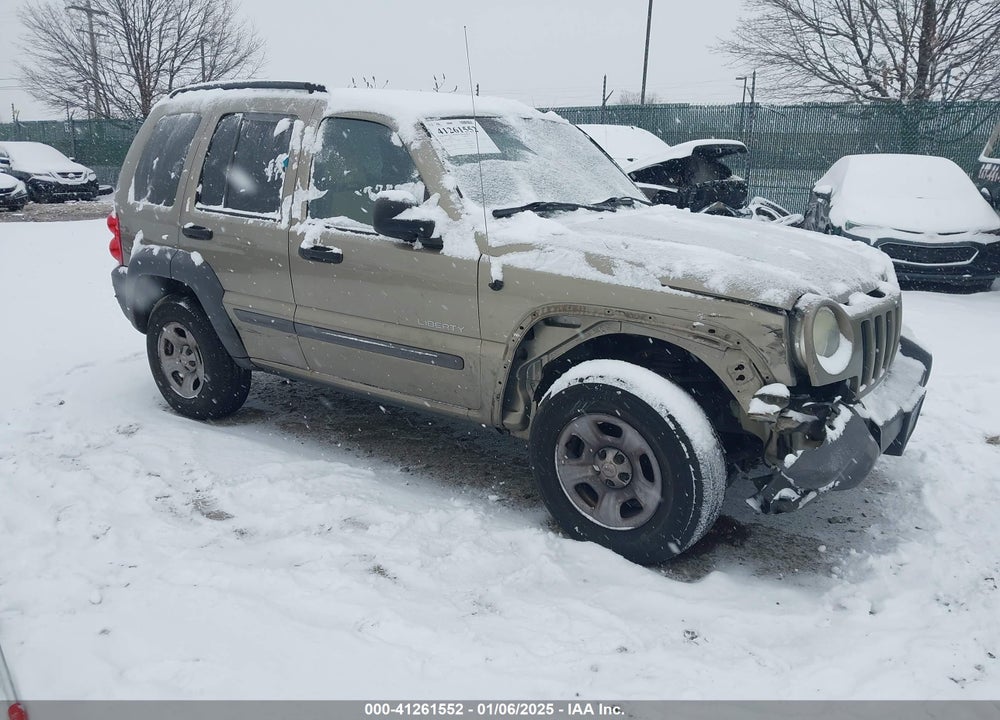 2004 JEEP LIBERTY SPORT VIN: 1J4GL48K54W151416