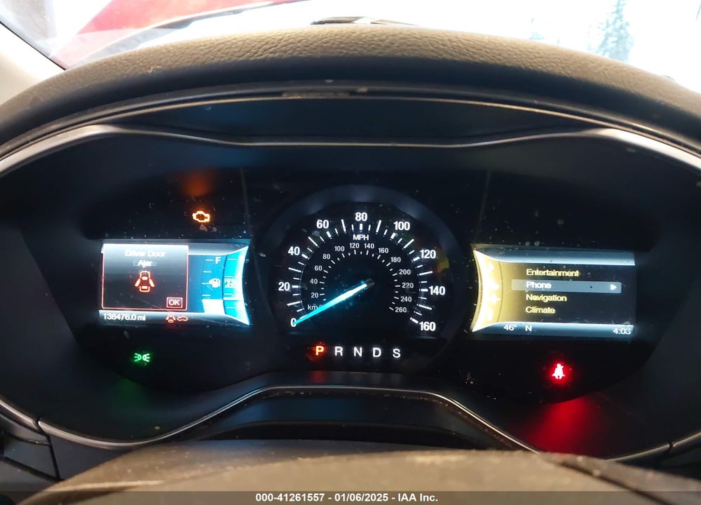2014 FORD FUSION VIN: 3FA6P0K94ER380295