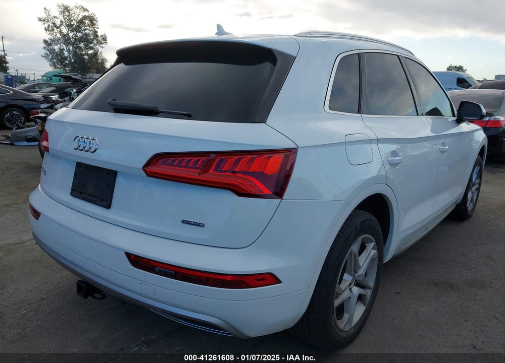 2019 AUDI Q5 45 PREMIUM VIN: WA1ANAFY7K2123160