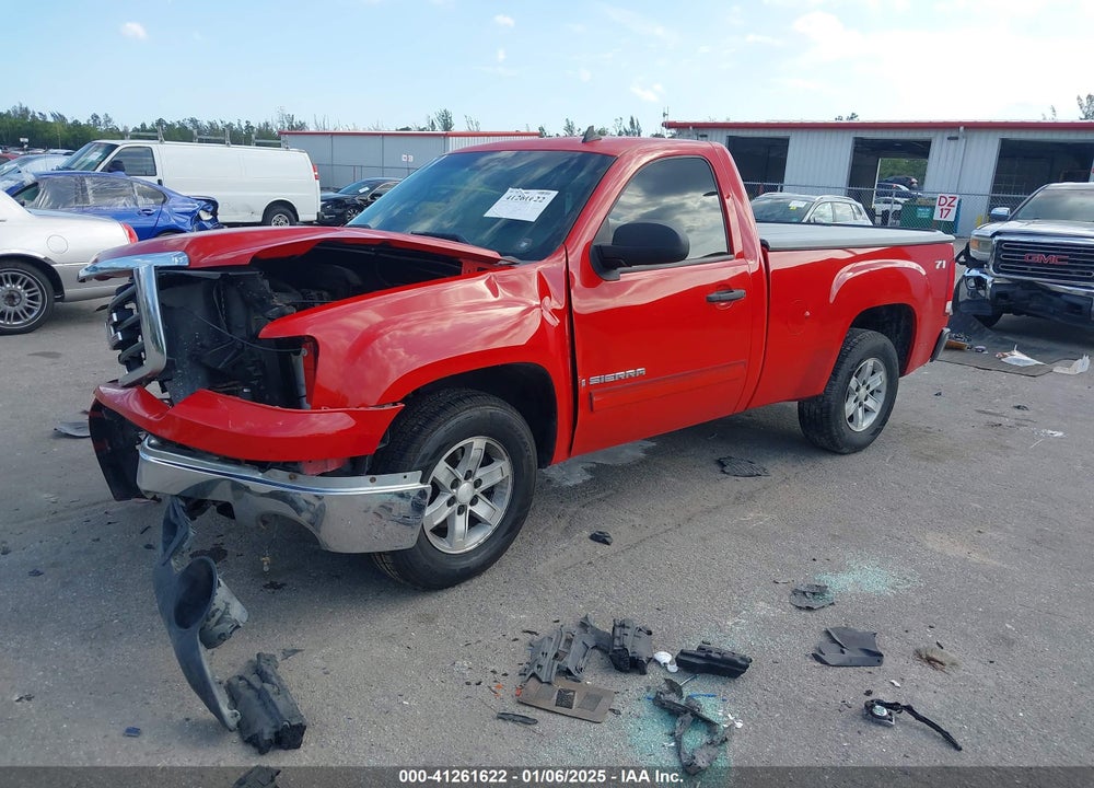 2008 GMC SIERRA 1500 SLE1 VIN: 1GTEC14J28Z124204
