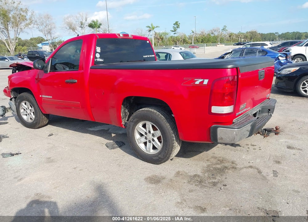 2008 GMC SIERRA 1500 SLE1 VIN: 1GTEC14J28Z124204